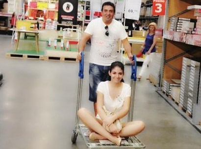 Hinh anh dau tien cua Andrea tai Tay Ban Nha hinh anh