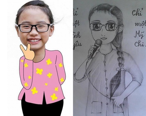 Fan Phuong My Chi che anh than tuong cuc de thuong hinh anh