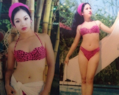 Anh bikini cua Thuy Nga thuo 20 hinh anh