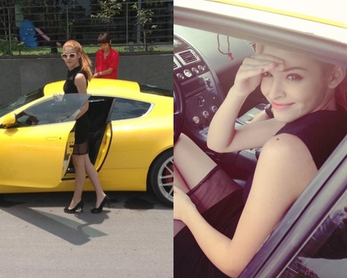 Nghi an xe xin Aston Martin cua Andrea chi la hang muon hinh anh