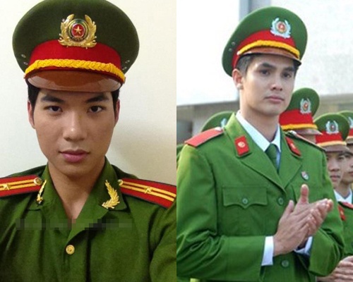 Nhung chien si canh sat dien trai nhat man anh Viet hinh anh