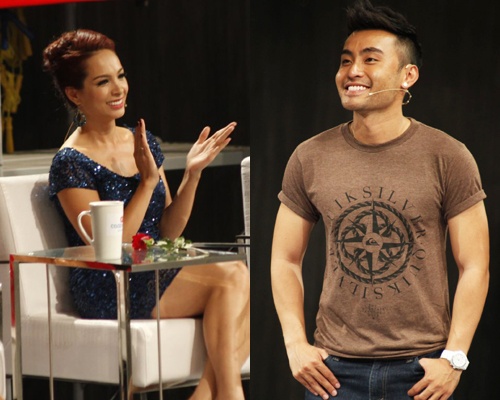 Hot boy Dustin tro tai nau an chinh phuc Thuy Hanh hinh anh