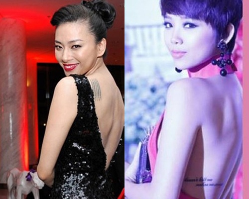 My nhan Viet va nhung hinh xam 'la va hiem' hinh anh