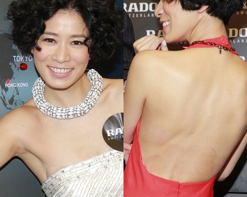 Xa Thi Man ho henh de lo mieng dan nguc hinh anh