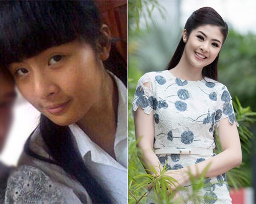 Hoa hau Viet lot xac truoc va sau dang quang hinh anh