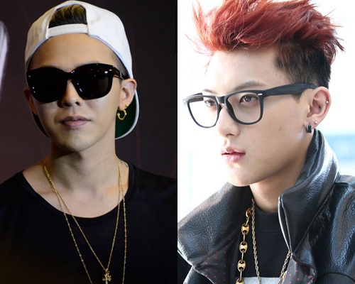 My nam Kpop dom dang voi khuyen tai hinh anh
