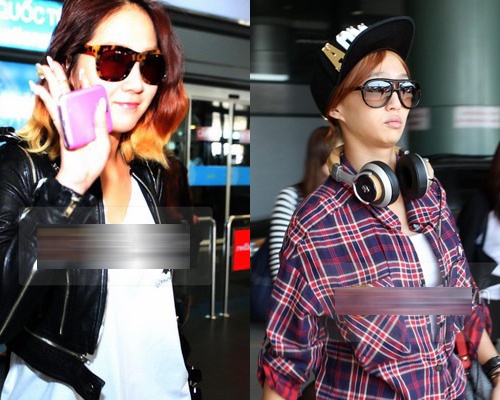 Hyorin- Soyu (Sistar) xuat hien lang le tai san bay Noi Bai hinh anh