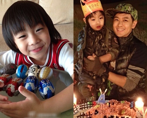 Con trai Lam Chi Dinh nhang nhit ben do choi hinh anh