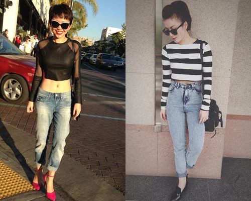 My nhan Viet phoi mau ca tinh khi dao pho hinh anh