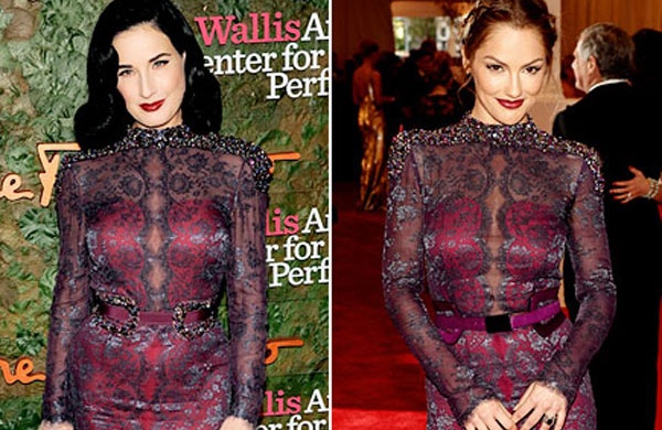 My nhan nao bat mat hon khi dien 'do chung' hinh anh