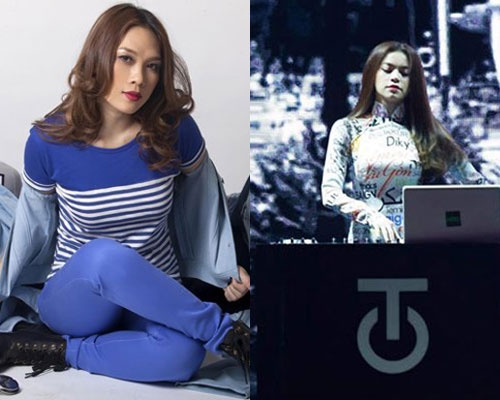 My nhan Viet 'tay ngang' van hot hinh anh