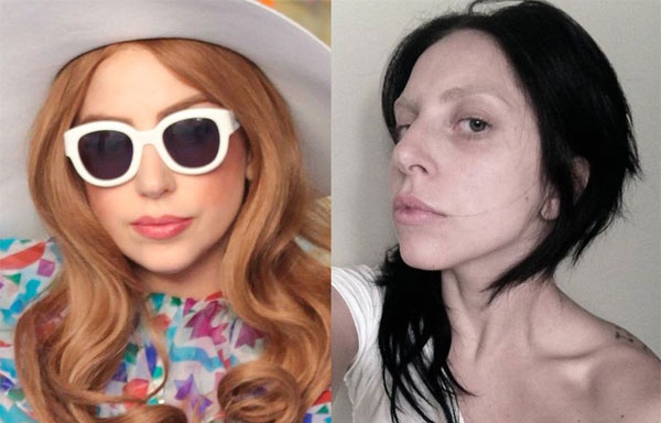 Cac sao khien fan soc khi go lop trang diem hinh anh