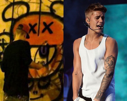 Justin Bieber bi canh sat Brazil truy na vi ve bay len tuong hinh anh
