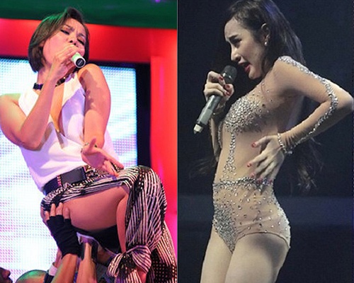 Hinh anh khien sao Viet do mat khi nhin lai hinh anh