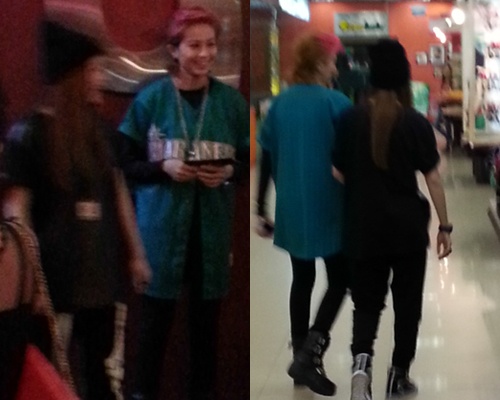 Chi Pu - Gil Le tay trong tay di ngam gau bong hinh anh