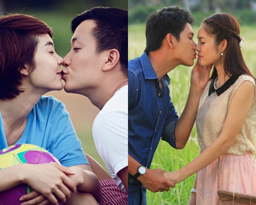 Nhung nu hon ngot ngao nhat man anh Viet 2013 hinh anh