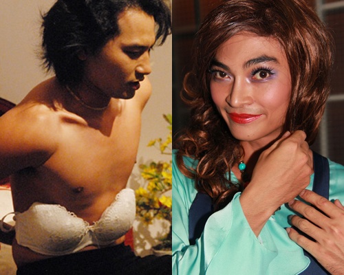 Hinh anh gia bong khoi hai cua sao nam Viet hinh anh