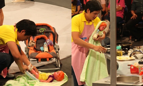 Binh Minh vua thay ta cho em be, vua chien trung hinh anh