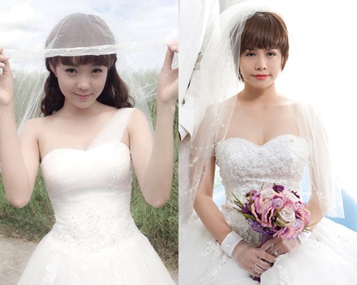 Bat mi 'dam cuoi' tren man anh cua cac my nhan Viet hinh anh