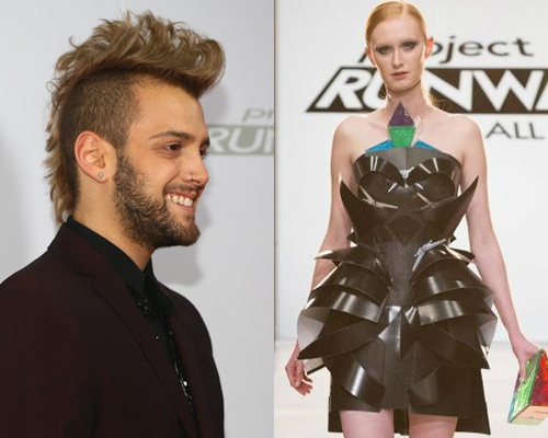 Thiet ke 'nguoi dong tinh bi bat nat' thang Project Runway hinh anh