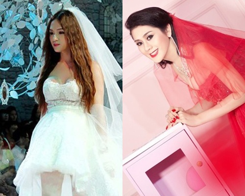 My nhan chuyen gioi Viet nao mac vay cuoi dep nhat? hinh anh