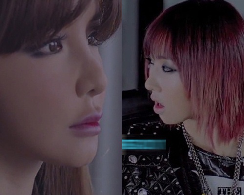 Park Bom mat cung do, Minzy lo nang mui trong MV moi hinh anh