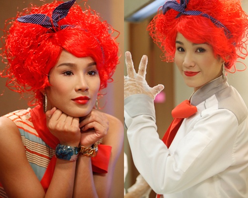 Diep Lam Anh voi tao hinh 'tham hoa thoi trang' hinh anh