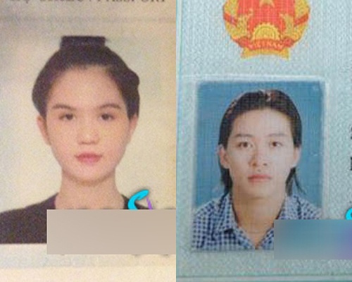 Xem anh, ten tuoi that cua sao Viet tren CMND va ho chieu hinh anh