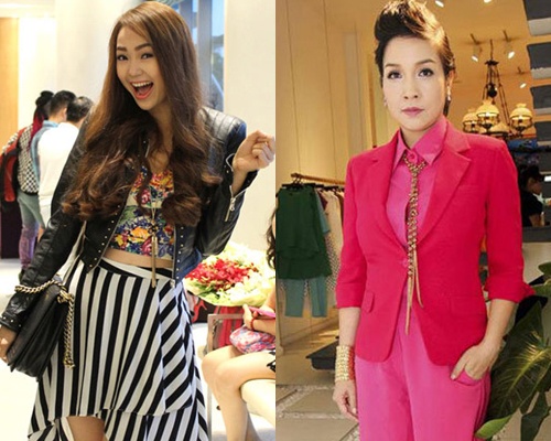 Sao Viet chay dua phong cach tren 'ghe nong' hinh anh