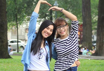 Hot boy, hot girl The Voice xa stress o ca phe bet hinh anh