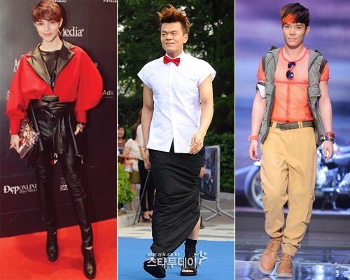 Nhung sao nam khoac len minh… do nu hinh anh