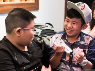 Ngoc Duy The Voice Kids tro tai ao thuat hinh anh