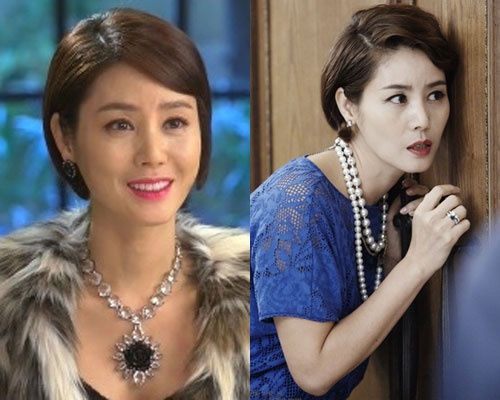 Nhung mau son cua me Kim Tan 'The Heirs' khien chi em me man hinh anh