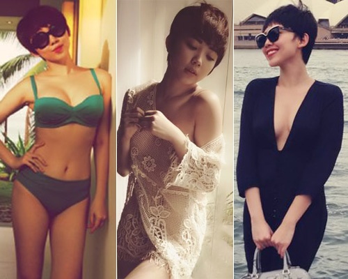 Toc Tien sieu sexy du trong nha, ngoai pho hinh anh