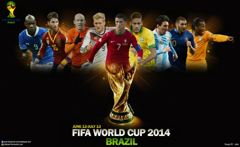 World Cup 2014 diễn ra ở Brazil nên khung giờ phát sóng sẽ khác biệt so với những lần tổ chức ở châu Âu.