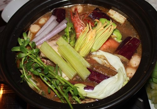 Bún mắm miền Tây. Ảnh: mecon.vn.