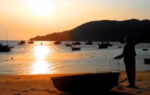 Canh dep Cu Lao Cham qua clip quay bang dien thoai hinh anh