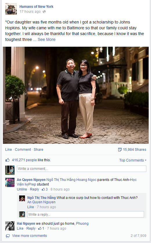 Chia sẻ của anh Tuấn nhận được nhiều sự quan tâm của cư dân mạng.