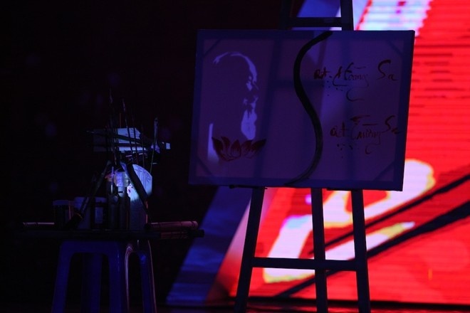 Phần thi của Bùi Văn Tự.