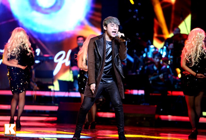 Nam ca sỹ này đã có một bước tiến lớn khi xuất hiện trong chương trình Bài hát yêu thích.