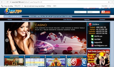Đường dây cờ bạc qua mạng ảnh 1 Duong day co bac qua mang anh 1