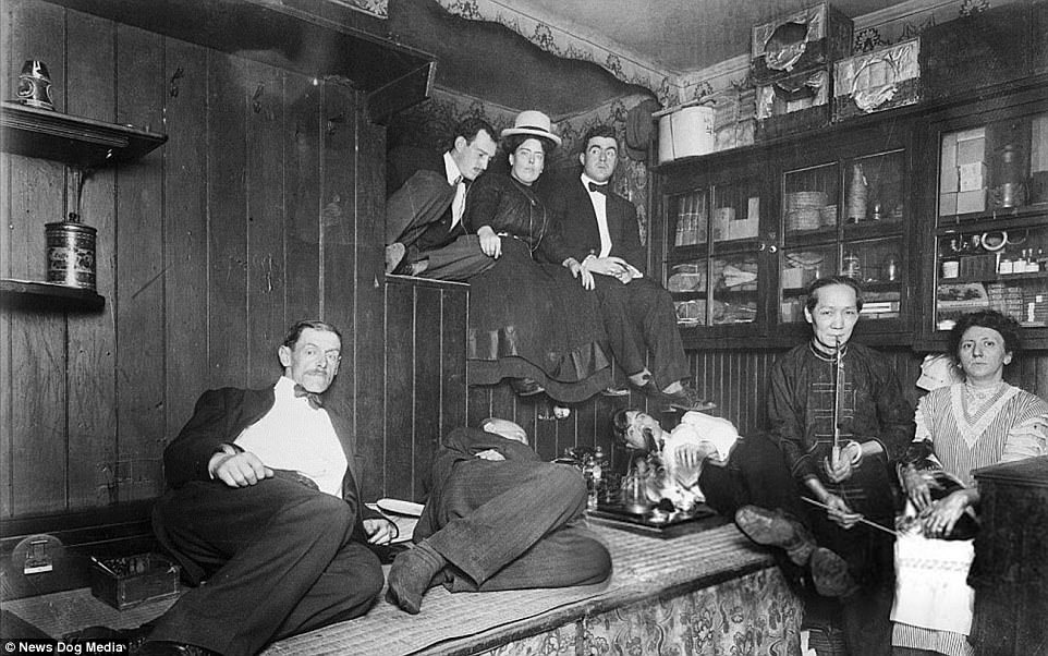 Ổ thuốc phiện đầu tiên ở Mỹ ảnh 1 O thuoc phien dau tien o My anh 1