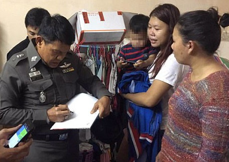 Nguoi me o Thai Lan an han vi da bao hanh con trai hinh anh