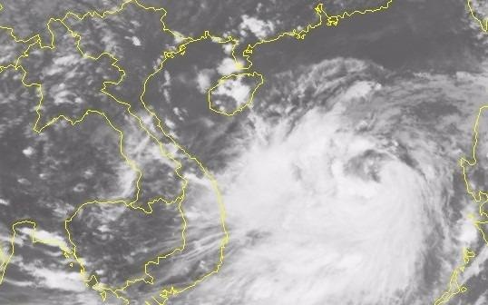 Bao so 10 tang toc, tang cap huong vao dat lien hinh anh