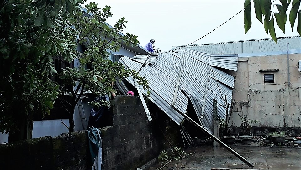 Thiet hai sau bao so 10 anh 13