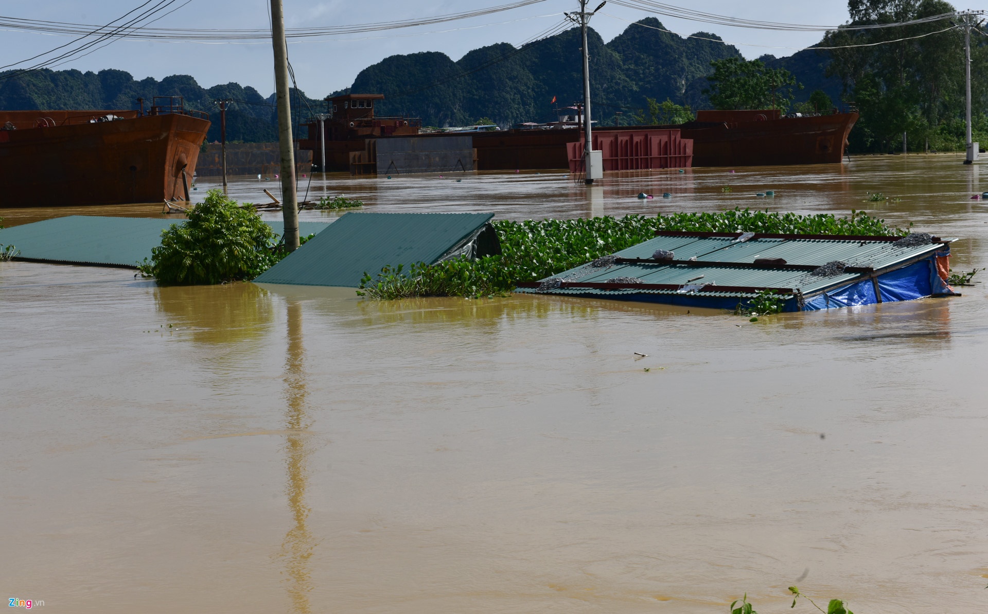 Thiệt hại sau mưa lũ ảnh 1 Thiet hai sau mua lu anh 1