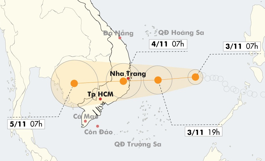 Bao so 12 cang vao gan bo cang manh hinh anh