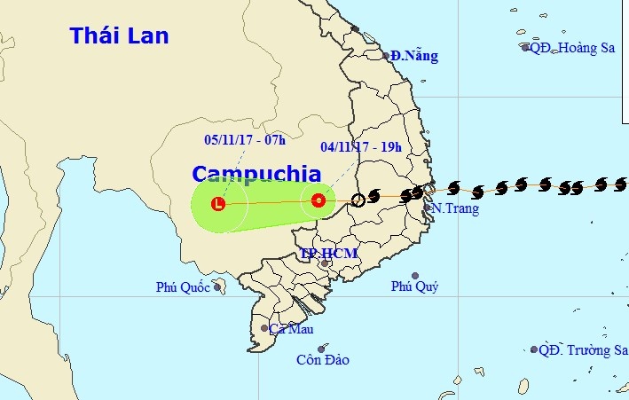 Cơn bão số 12 suy yếu ảnh 1 Con bao so 12 suy yeu anh 1