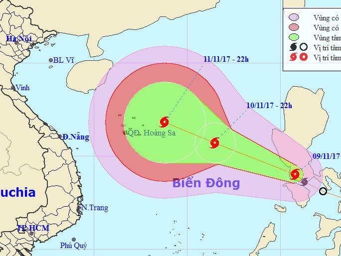 Bao Haikui tang cap khi vao Bien Dong hinh anh