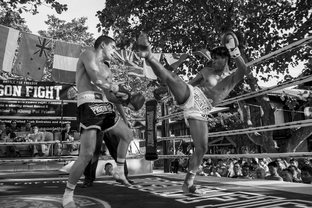 Tran dau vo gianh tu do cua pham nhan o nha tu Thai Lan hinh anh